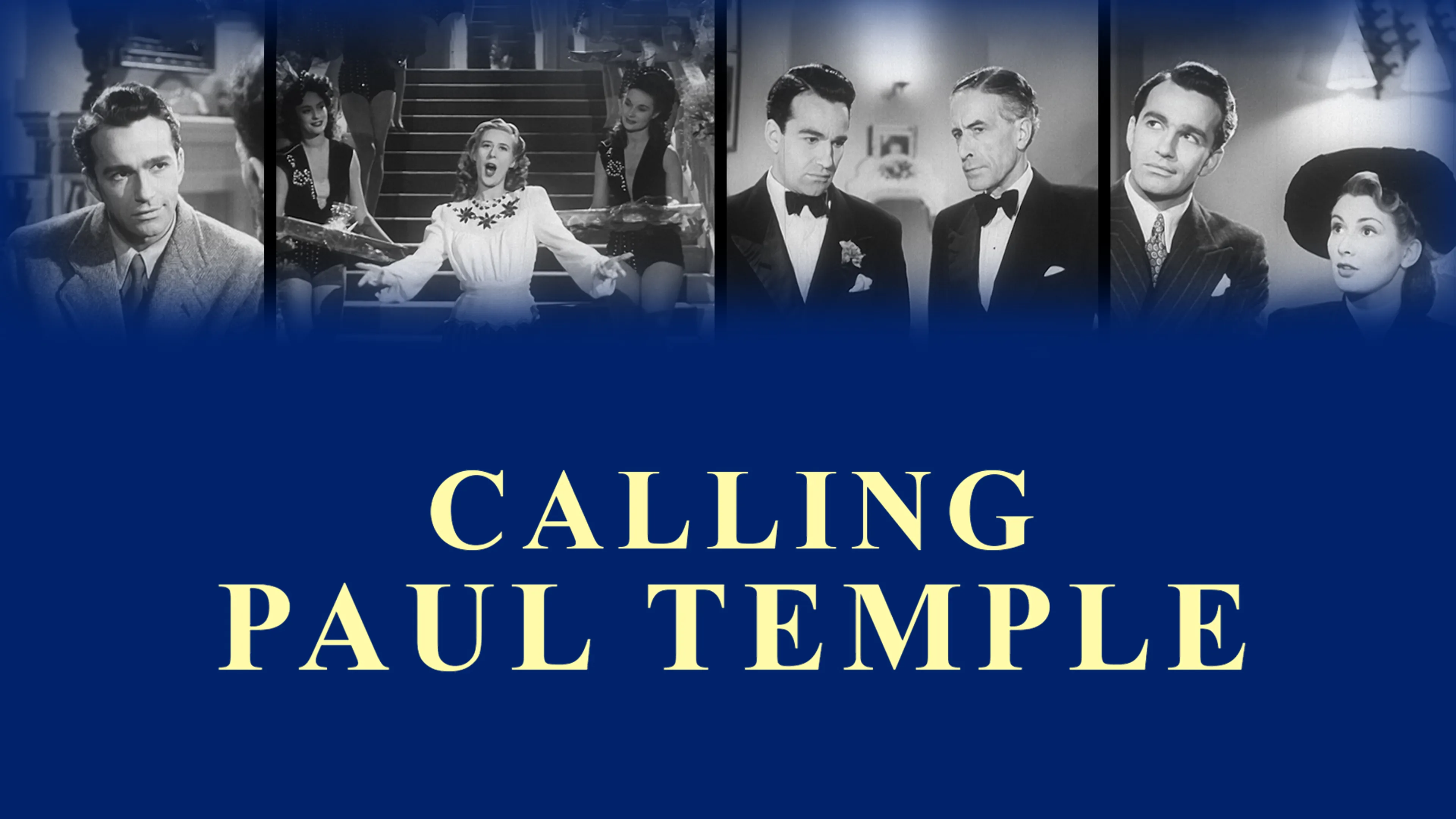 Calling Paul Temple poster